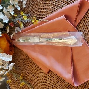 ESTIA GOURMET Cascade Floral SS Dinner Knife - NWT